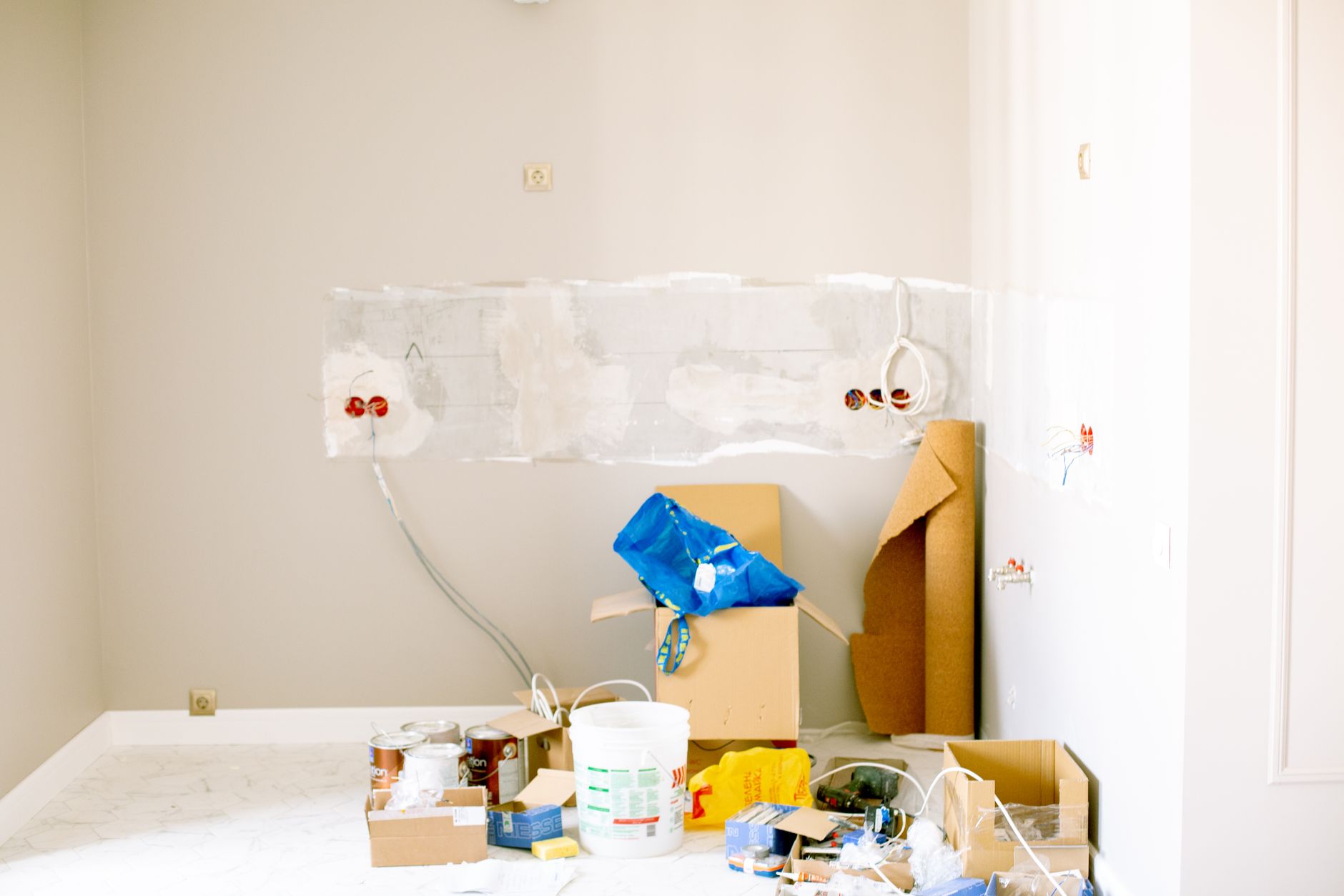 Appartamento al piano terra in zona Campo di Marte: Rw +18 dB sul soffitto